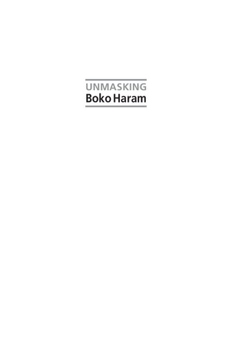 Unmasking Boko Haram: Exploring Global Jihad in Nigeria
