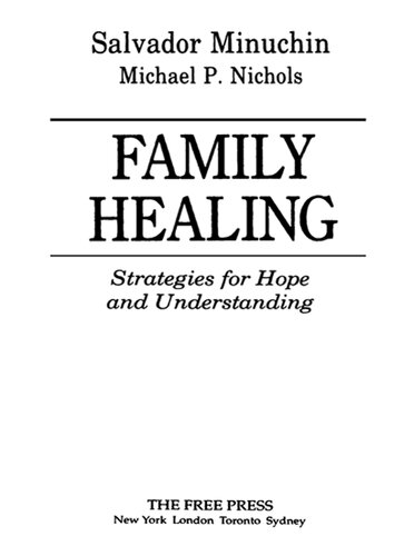 Family Healing: Strategies for Hope and Understanding