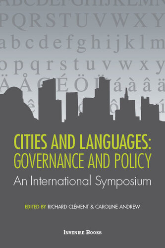 Cities and Languages: Governance and Policy – An International Symposium