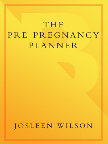 The Pre-Pregnancy Planner