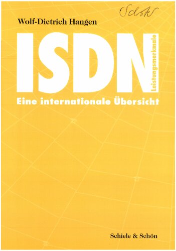 ISDN Leistungsmerkmale - Eine internationale Übersicht