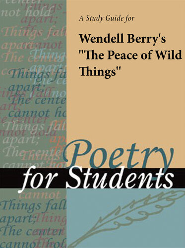 A Study Guide for Wendell Berry's 