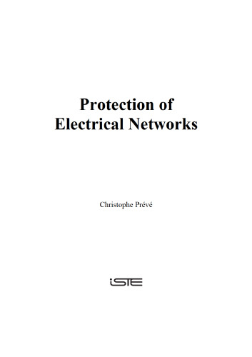 Protection of Electrical Networks