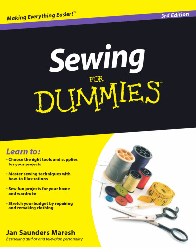 Sewing For Dummies