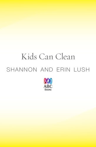 Kids can clean