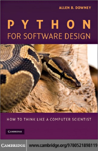 Python for Software Design How to Think Like a Computer Scientist