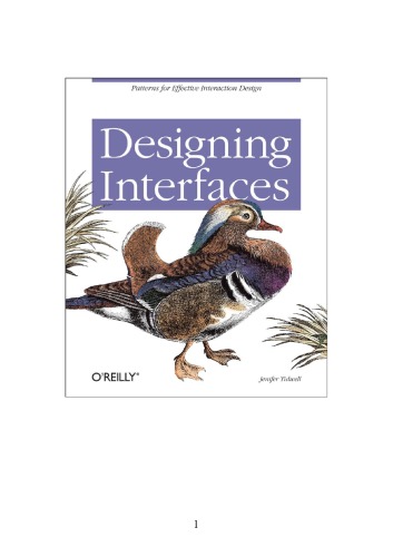 Designing Interfaces