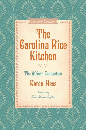 The Carolina Rice Kitchen: The African Connection
