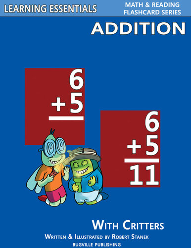 Addition Flashcards: Addition Facts with Critters