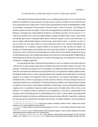 El Sentido De La Historia