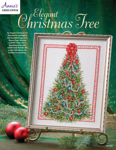Elegant Christmas Tree Cross Stitch