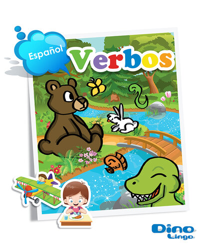 Spanish for kids - Verbs storybook