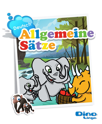 German for kids - Phrases storybook