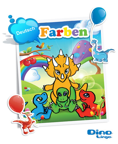 German for kids - Colors storybook