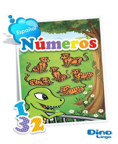 Spanish for kids - Numbers storybook