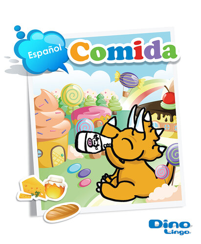Spanish for kids - Food storybook