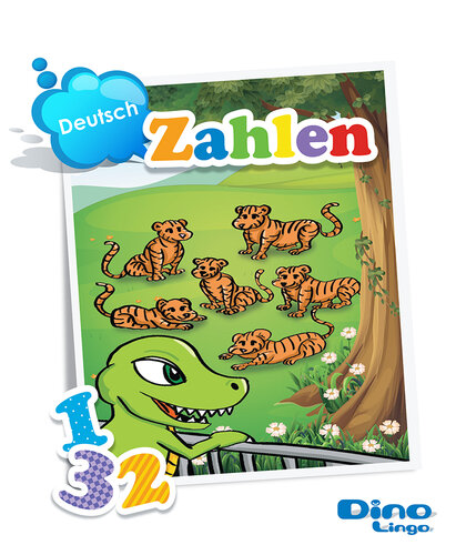 German for kids - Numbers storybook