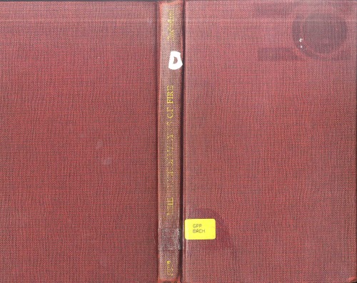 Psychoanalysis of Fire 