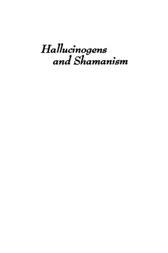 Hallucinogens and Shamanism