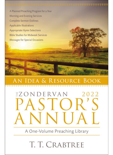 The Zondervan 2022 Pastor's Annual: An Idea and Resource Book