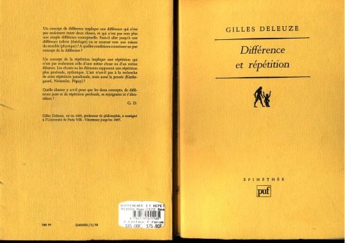 Différence et Répétition