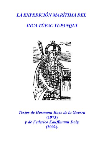 La expedición marítima del inca Túpac Yupanqui