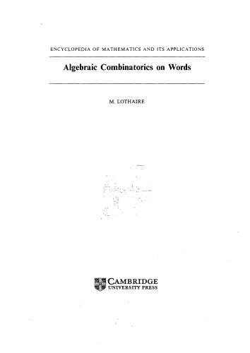 Algebraic combinatorics on words