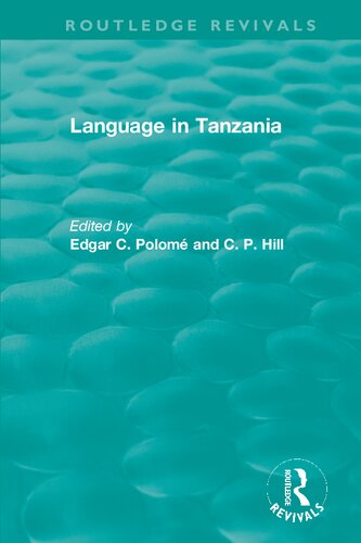 Language in Tanzania
