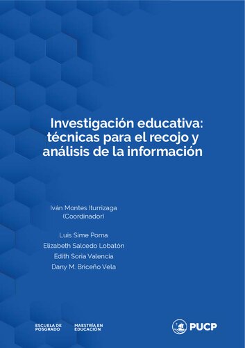 Investigación educativa: técnicas para el recojo y análisis de la información