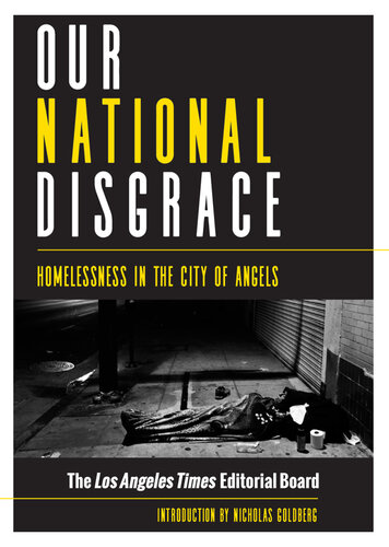 Our National Disgrace: Homelessness in the City of Angels