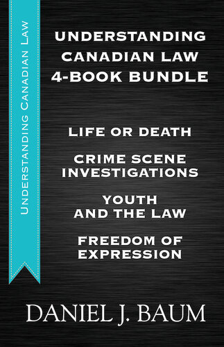 Four-Book Bundle: Youth and the Law / Freedom of Expression / Crime Scene Investigations / Life or Death