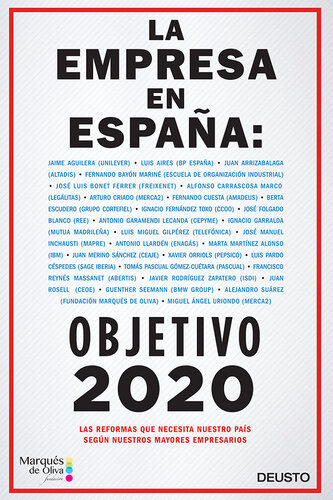La empresa en España: objetivo 2020