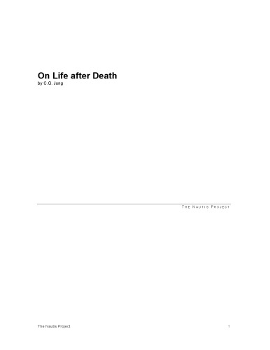 On Life After Death
