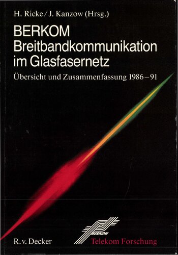 BERKOM Breitbandkommunikation im Glasfasernetz