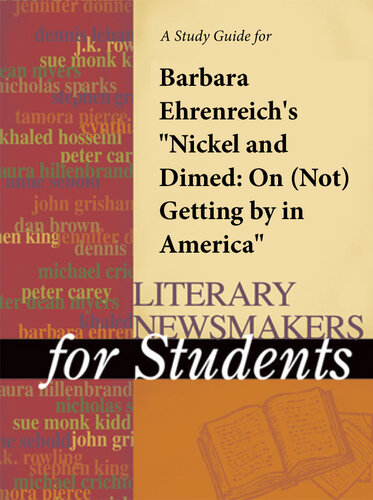 A Study Guide for Barbara Ehrenreich's 