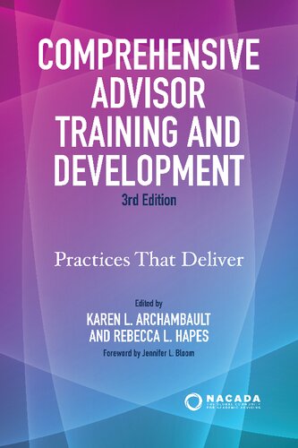 Comprehensive Advisor Training and Development: Practices That Deliver