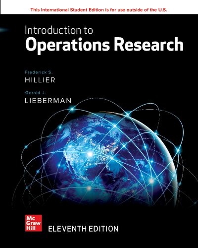 Introduction to Operations Research