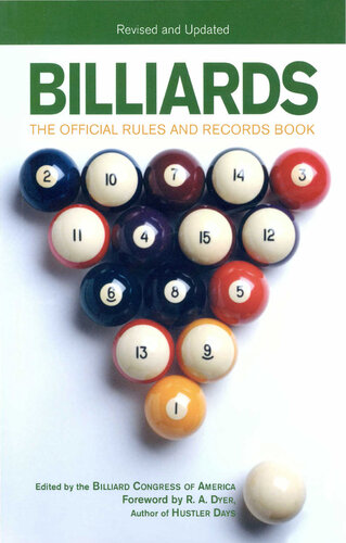 Billiards, Revised and Updated: The Official Rules and Records Book
