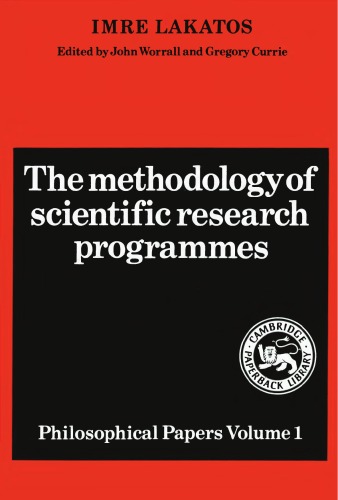 The Methodology of Scientific Research Programmes