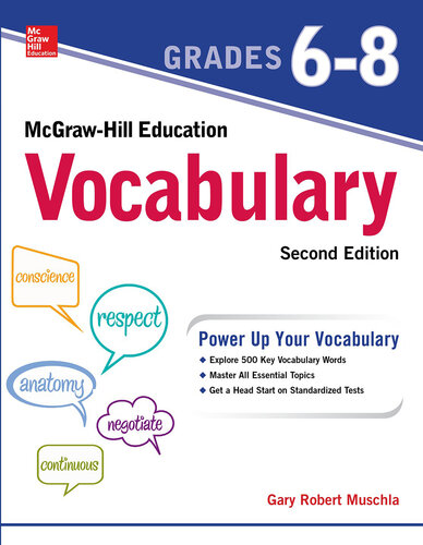 McGraw-Hill Education Mastering Vocabulary Grades 6-8