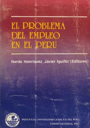 El problema del empleo en el Perú