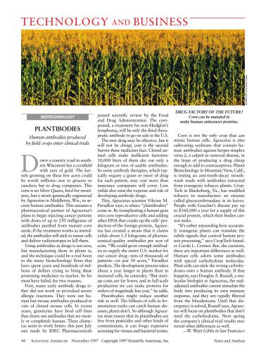 Scientific American (November 1997)