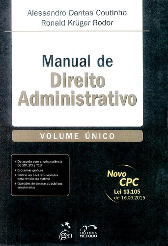 Manual de Direito Administrativo: Volume Único