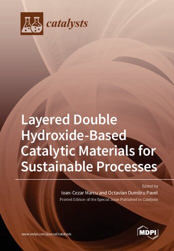 Layered Double Hydroxide-Based Catalytic Materials for Sustainable Processes
