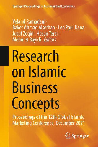 Research on Islamic Business Concepts: Proceedings of the 12th Global Islamic Marketing Conference, December 2021