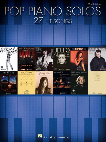 Pop Piano Solos: 27 Hit Songs