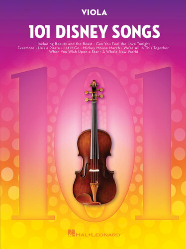 101 Disney Songs: For Viola