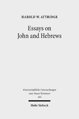 Essays on John and Hebrews