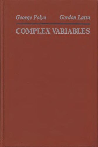 Complex Variables