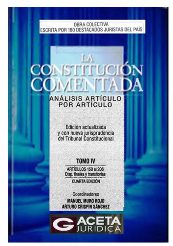 LA CONSTITUCIÓN COMENTADA TOMO IV